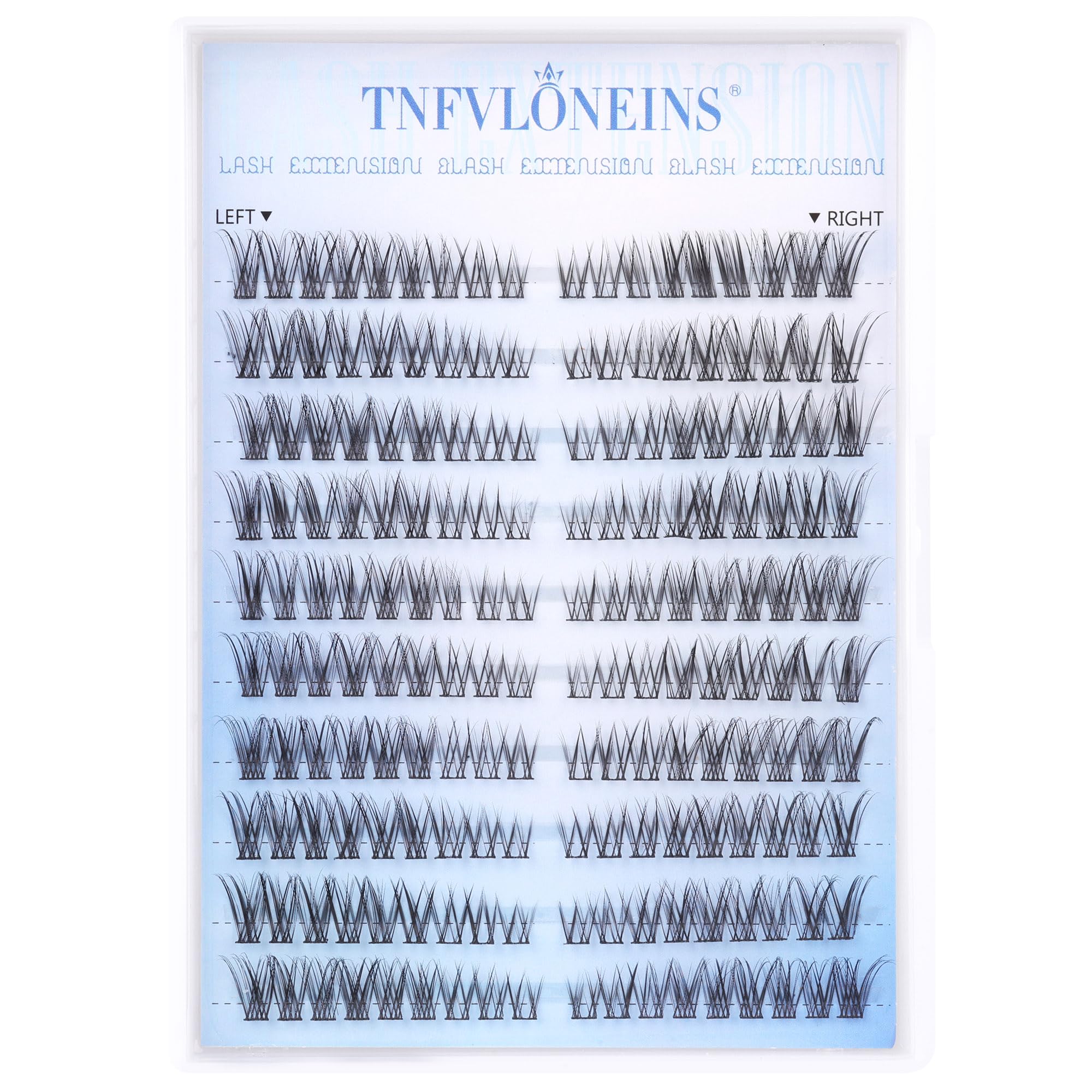 TNFVLONEINS Wispy kit suits beginners seeking quick glam.