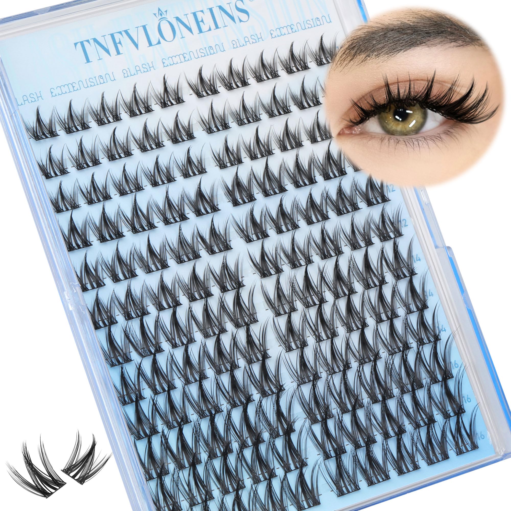 TNFVLONEINS Easy-to-apply manga clusters for DIY beauty routines.