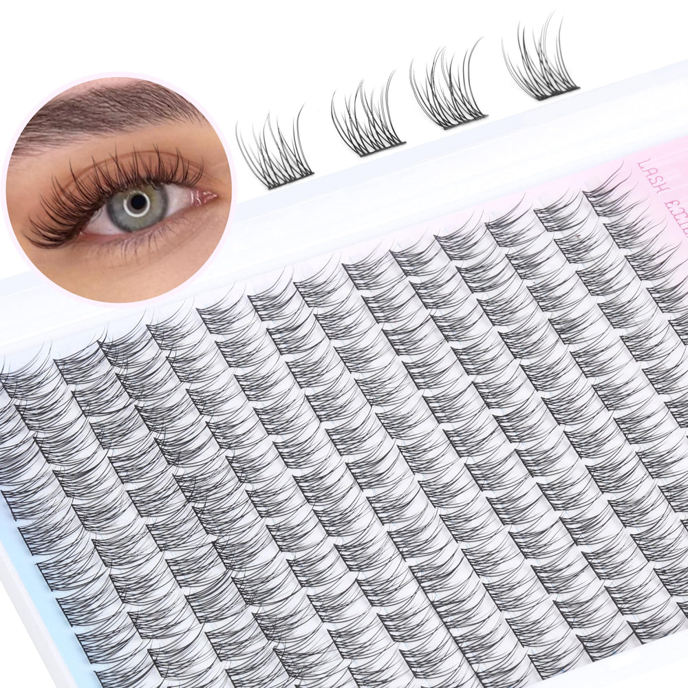 TNFVLONEINS natural-looking wispy clusters to enhance eye definition