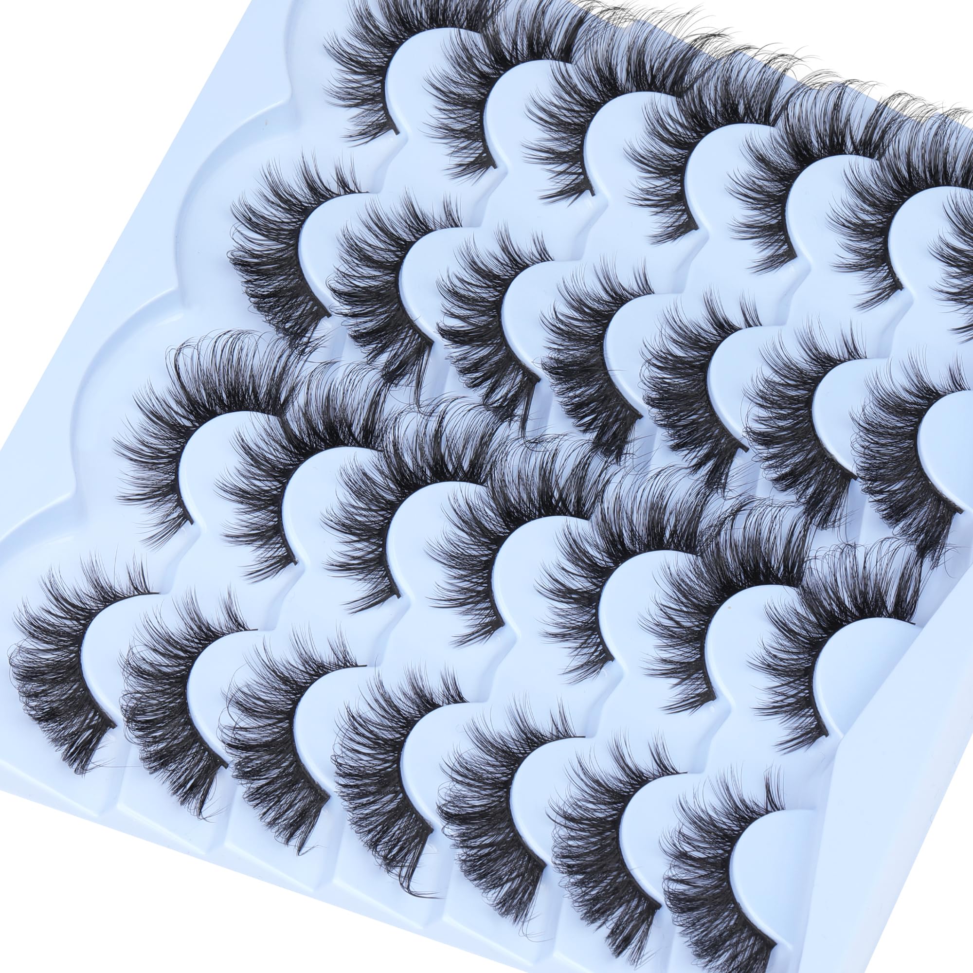 TNFVLONEINS reusable false lashes maintain shape after cleaning for multiple wearings