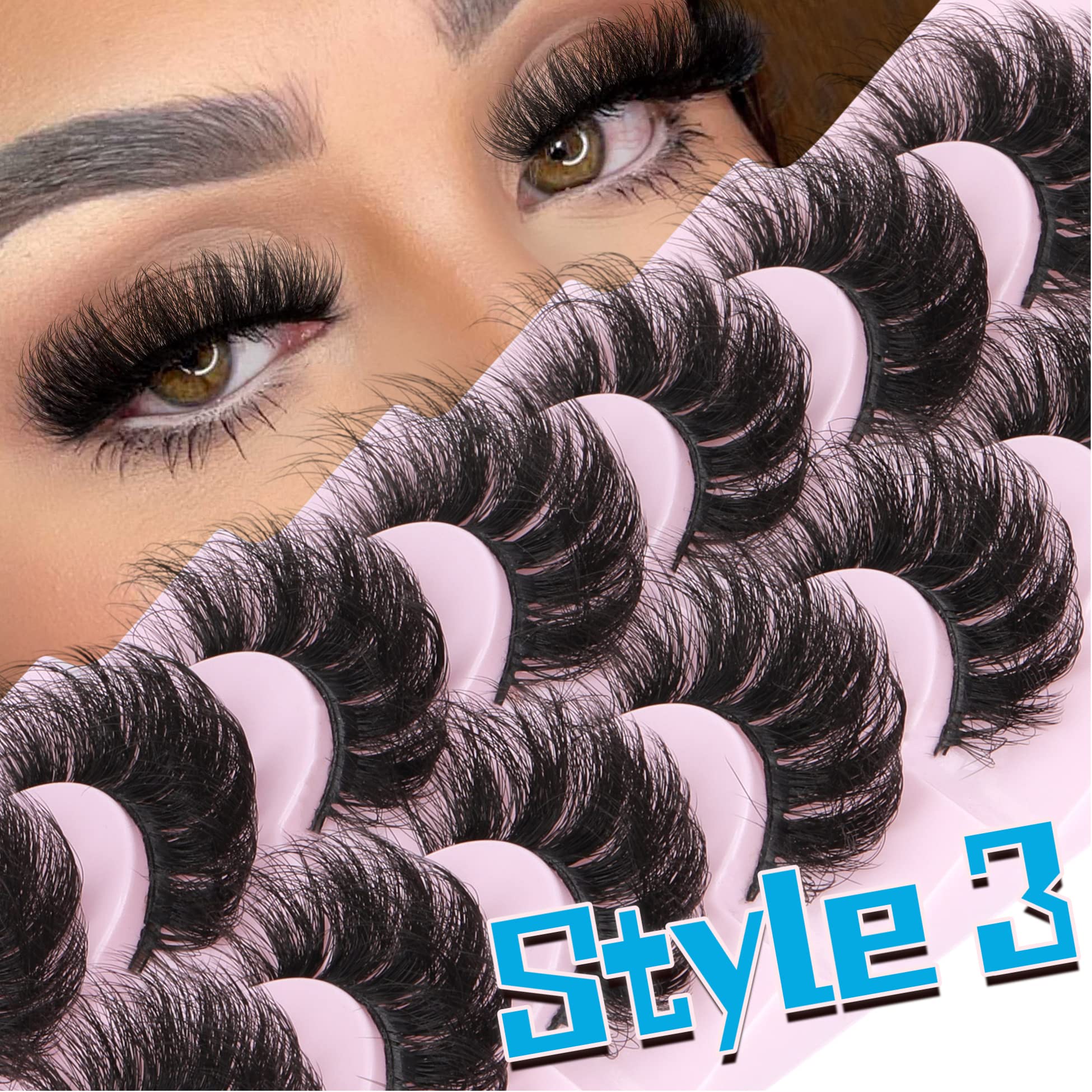 TNFVLONEINS reusable lashes offer easy application and removal.
