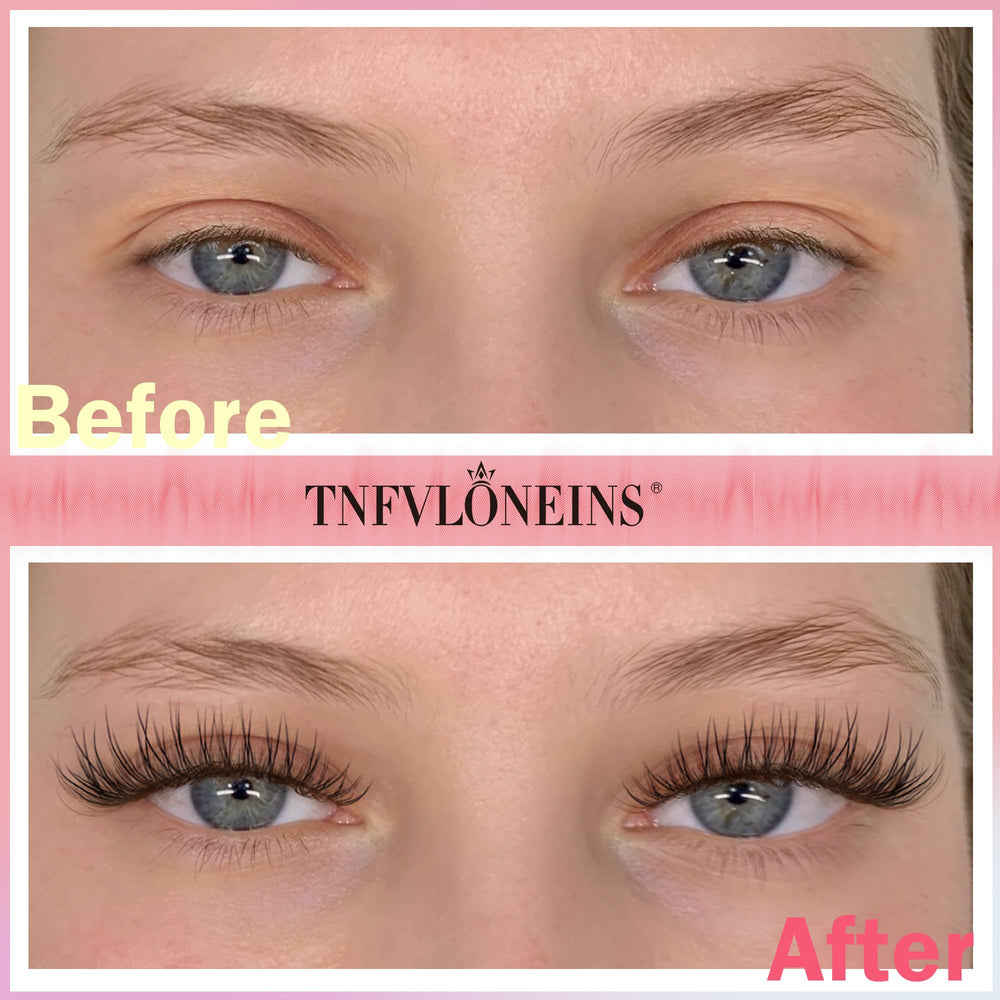 TNFVLONEINS 0.07mm soft synthetic fibers mimic real lashes