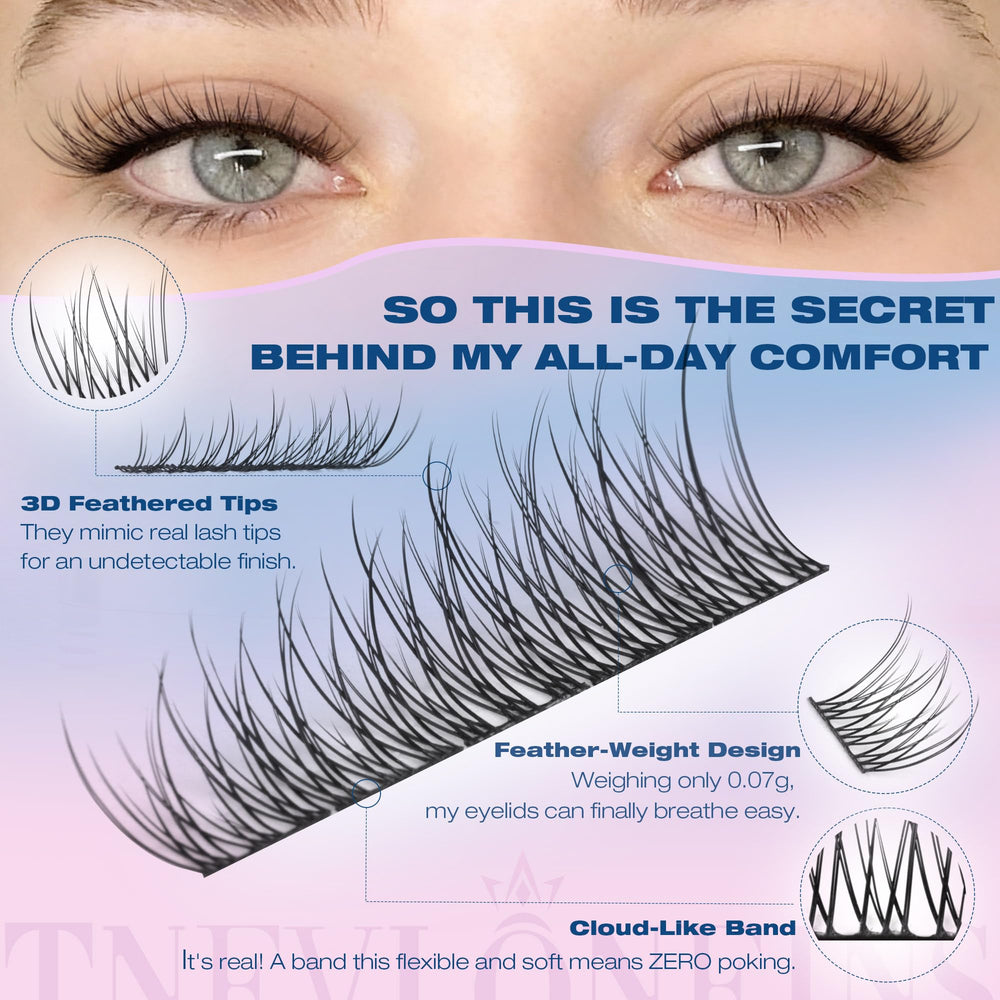 TNFVLONEINS soft synthetic fibers feel lightweight and comfortable.