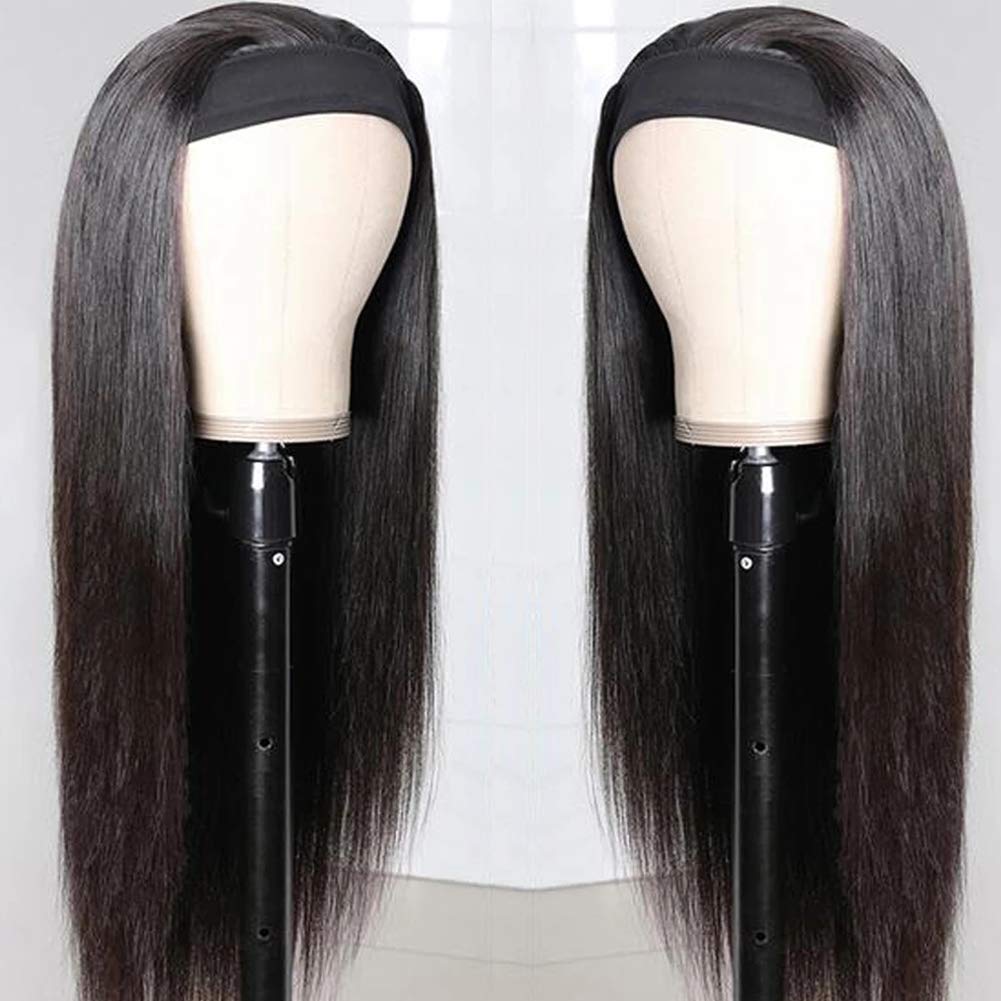 TNICE glueless headband wig with Velcro design, secure fit in minutes.