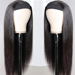 TNICE glueless headband wig with Velcro design, secure fit in minutes.