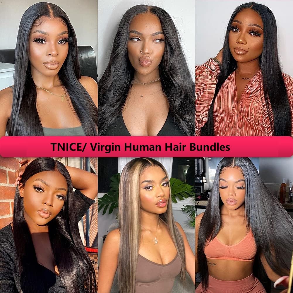 TNICE natural-color bundles display true virgin shade for seamless color options.