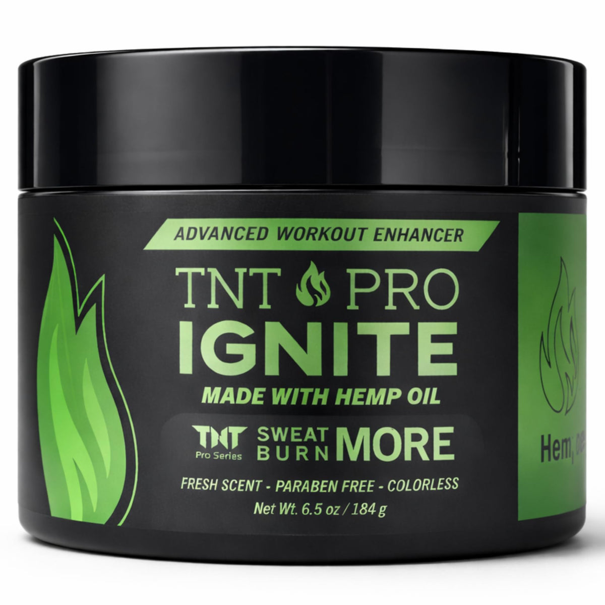 TNT Pro Series Ignite Sudor Crema en bote, ideal para preentrenamiento.