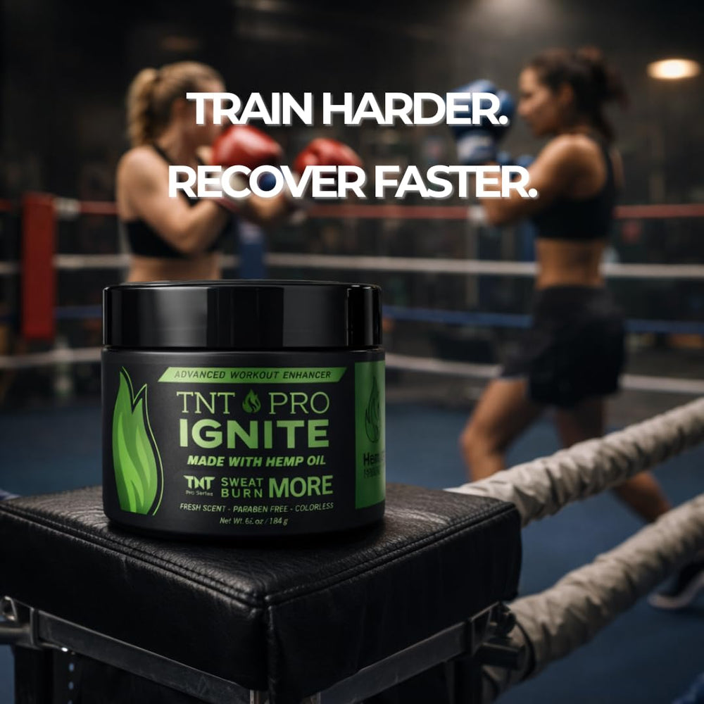 Envase portátil de la crema Ignite Sudorante para gimnasio.