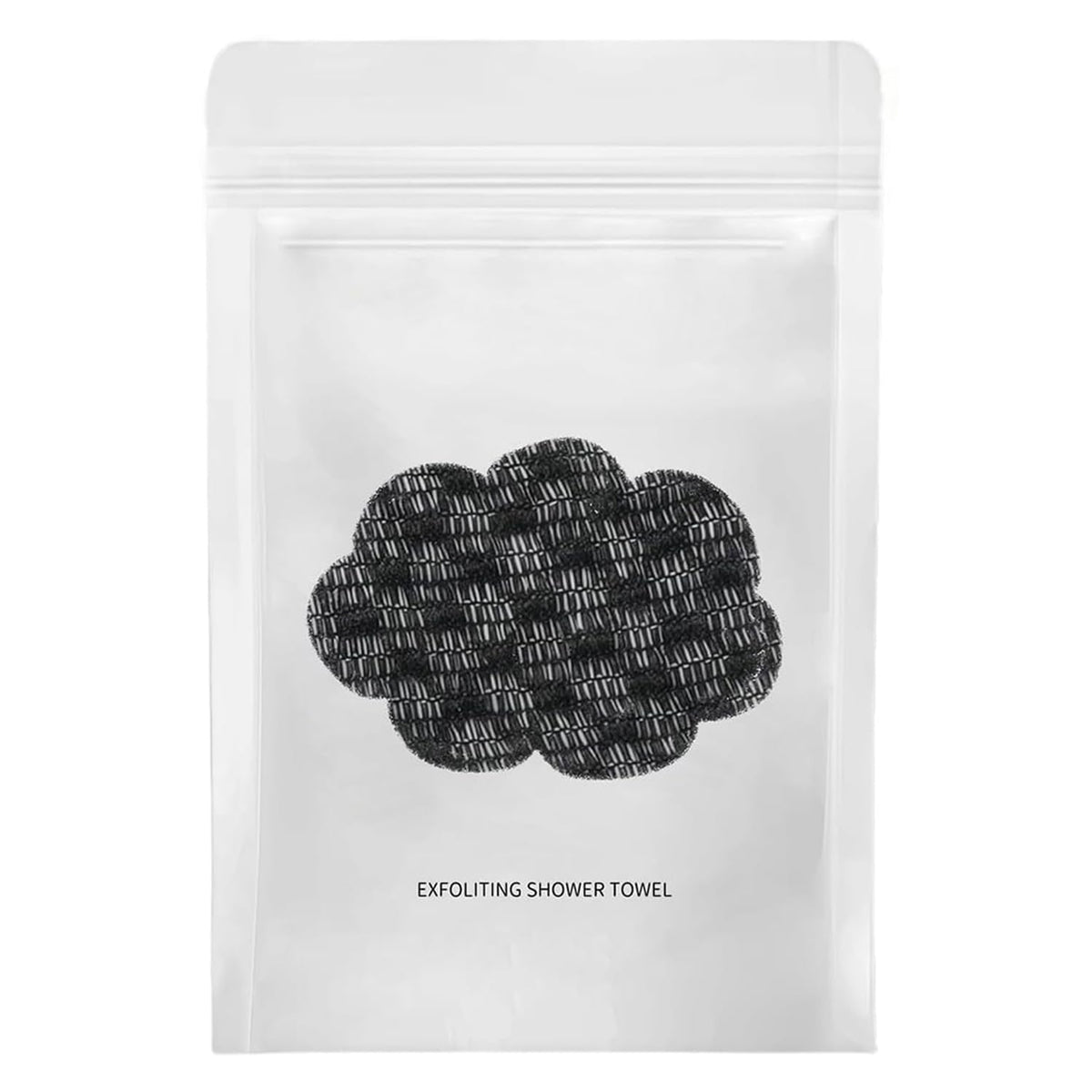 toalla exfoliante para ducha con doble cara exfolia el cuerpo y el rostro