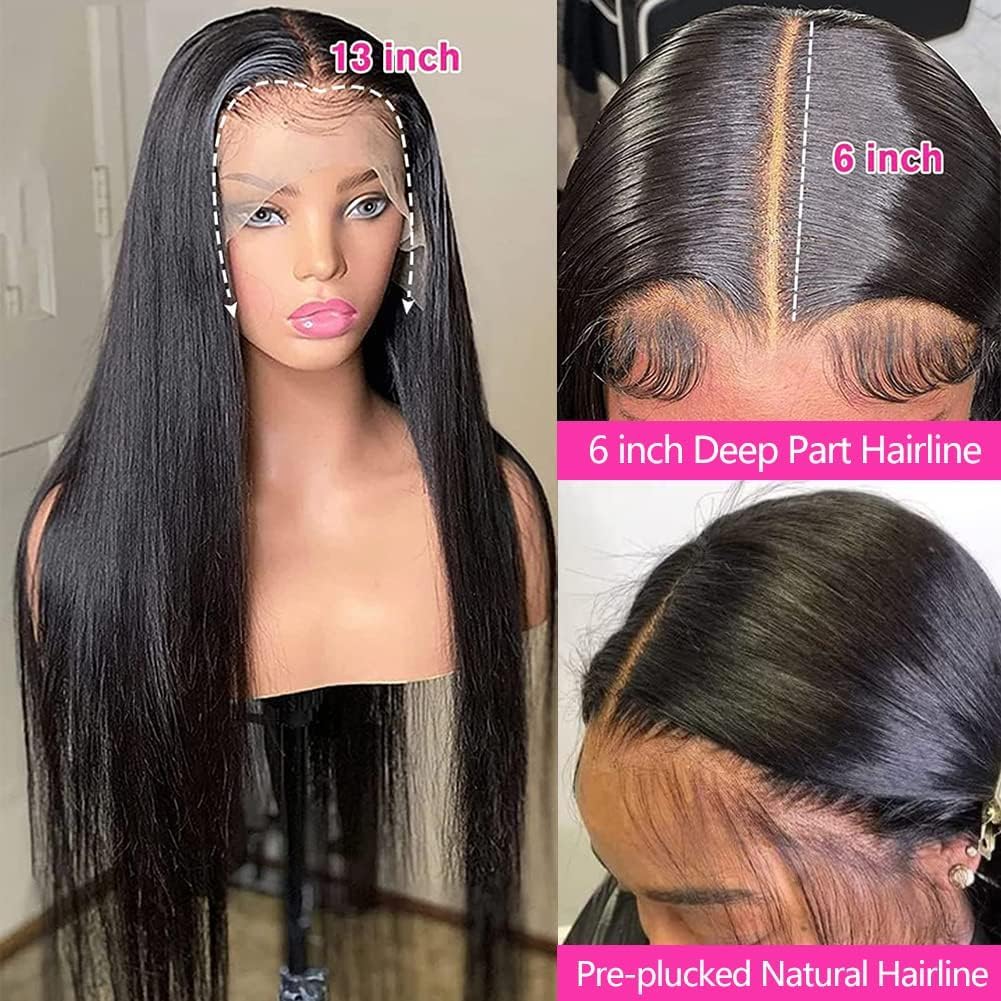 tobasew hd transparent lace front wig highlighting breathable lace and realism