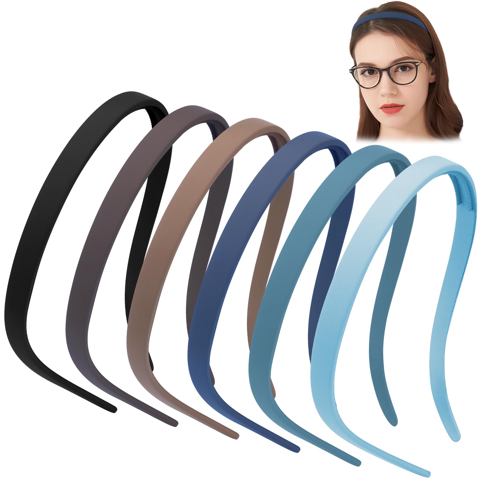 TOBATOBA diadema para gafas sin presión, uso diario cómodo.