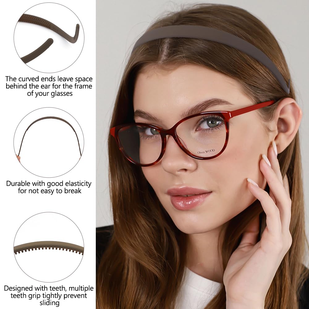 TOBATOBA 5.36 inch diameter headband fits women and girls comfortably.