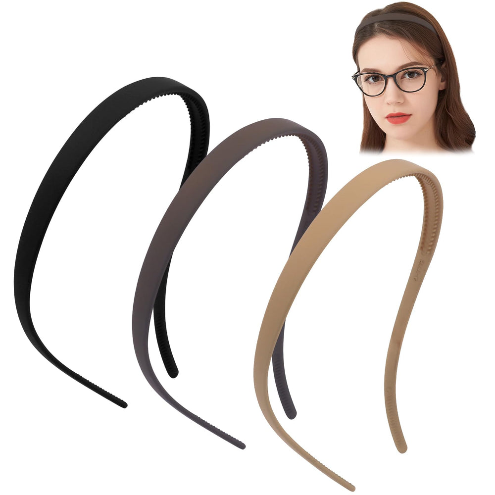 TOBATOBA Flex No Pressure Headband for glasses wearers—comfortable daily use.