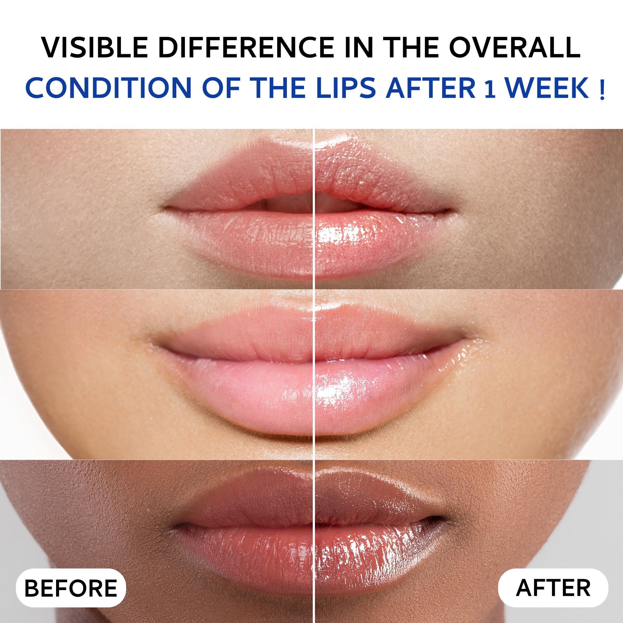 Textura cremosa de Tobcharm que nutre labios secos
