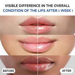 Textura cremosa de Tobcharm que nutre labios secos