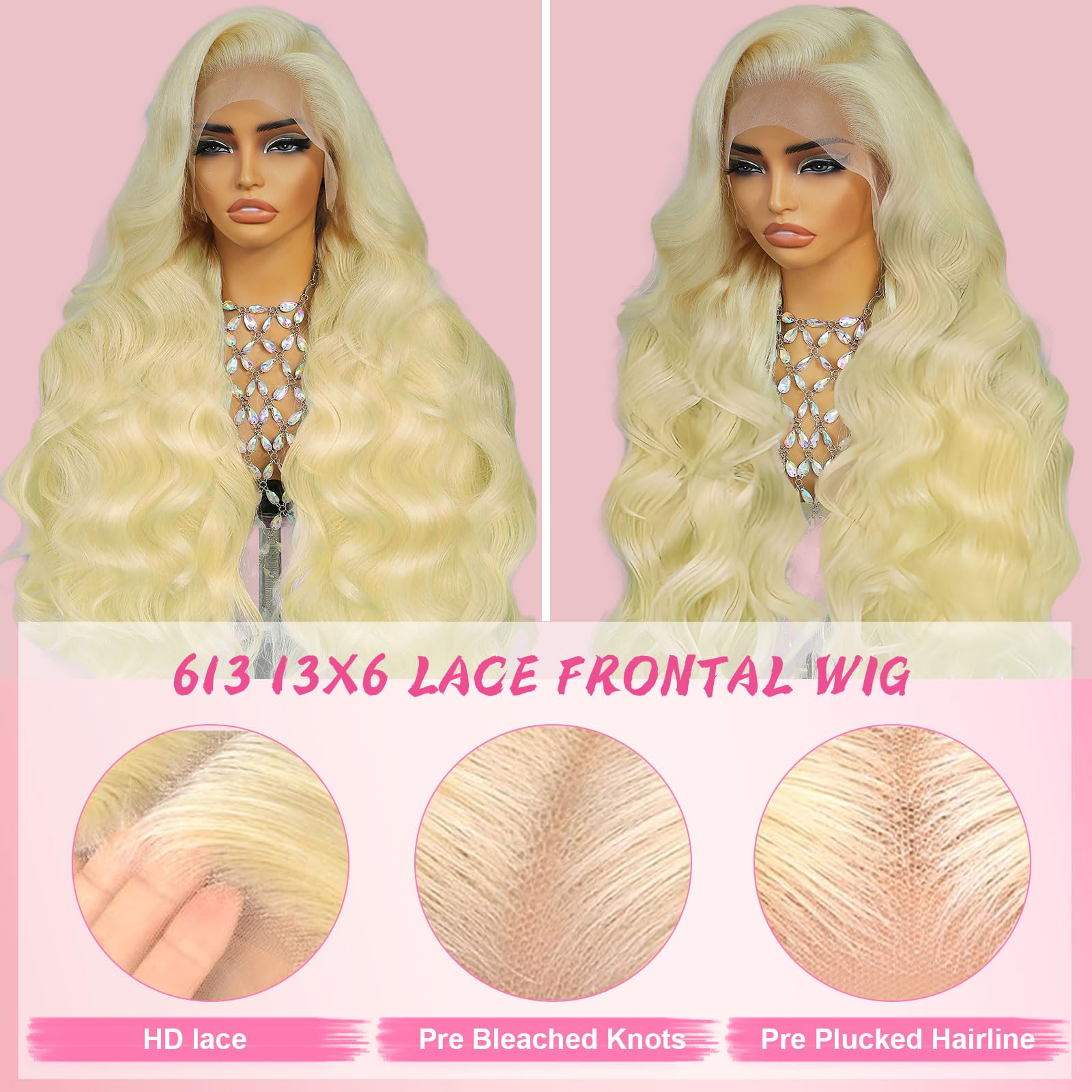 Tobeaper 13x6 lace front detail enabling deeper parting and versatile styling.