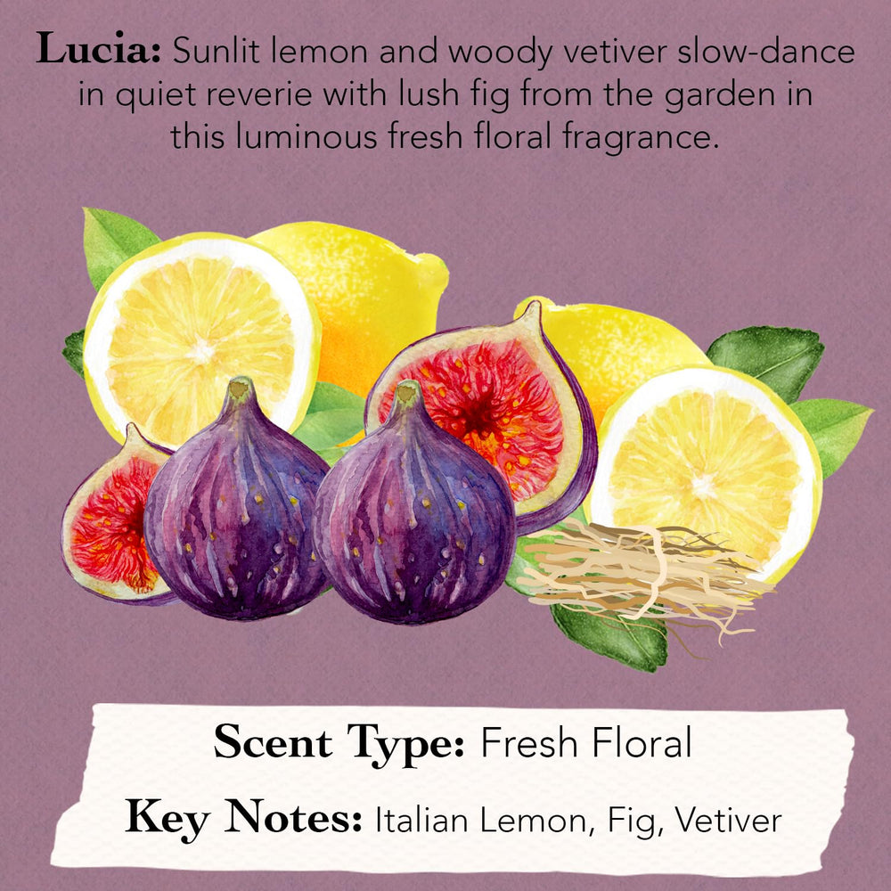 TOCCA Lucia sampler bottle to explore eight scents.