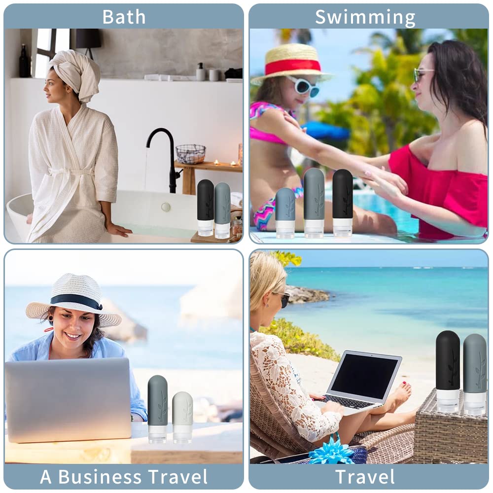 Tocelffe BPA-free silicone bottles ensure safe, odorless storage.