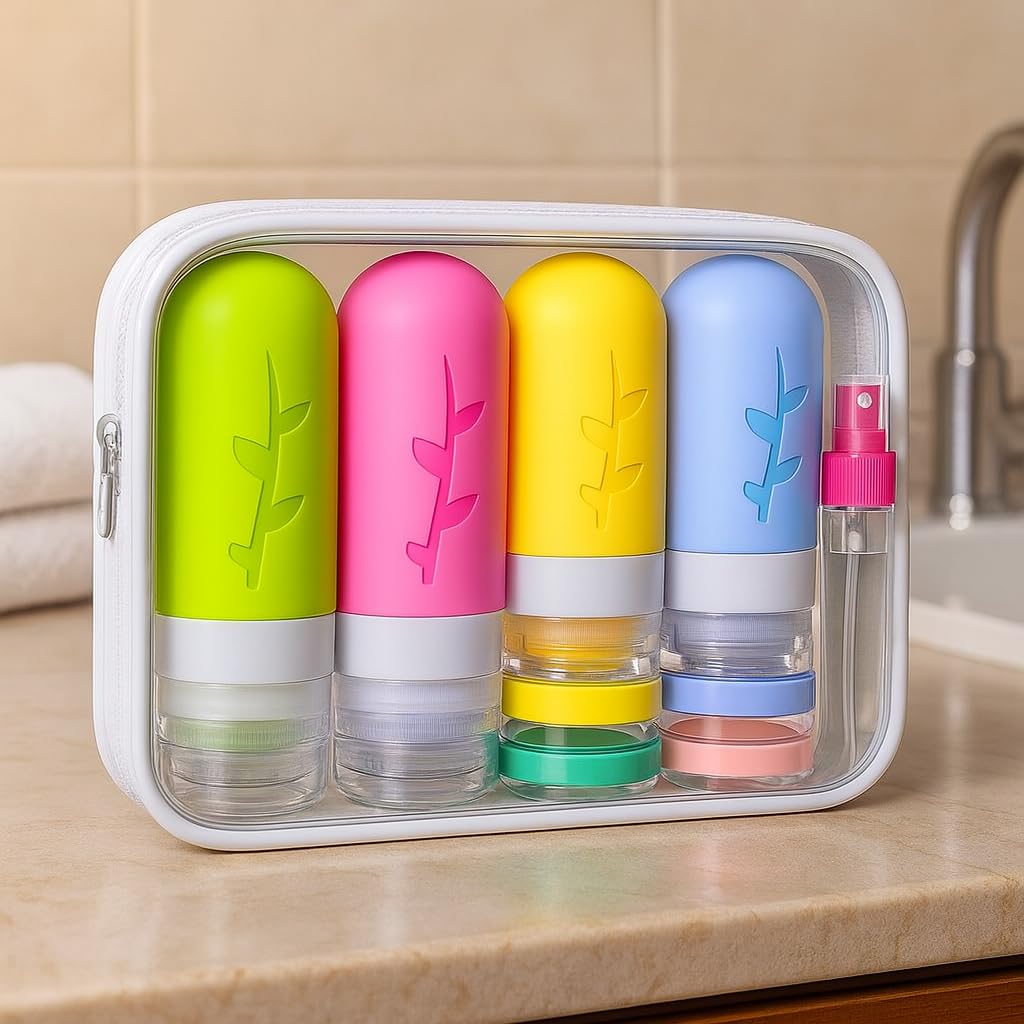 Tocelffe wide-mouth design allows easy refilling of thick products like lotion