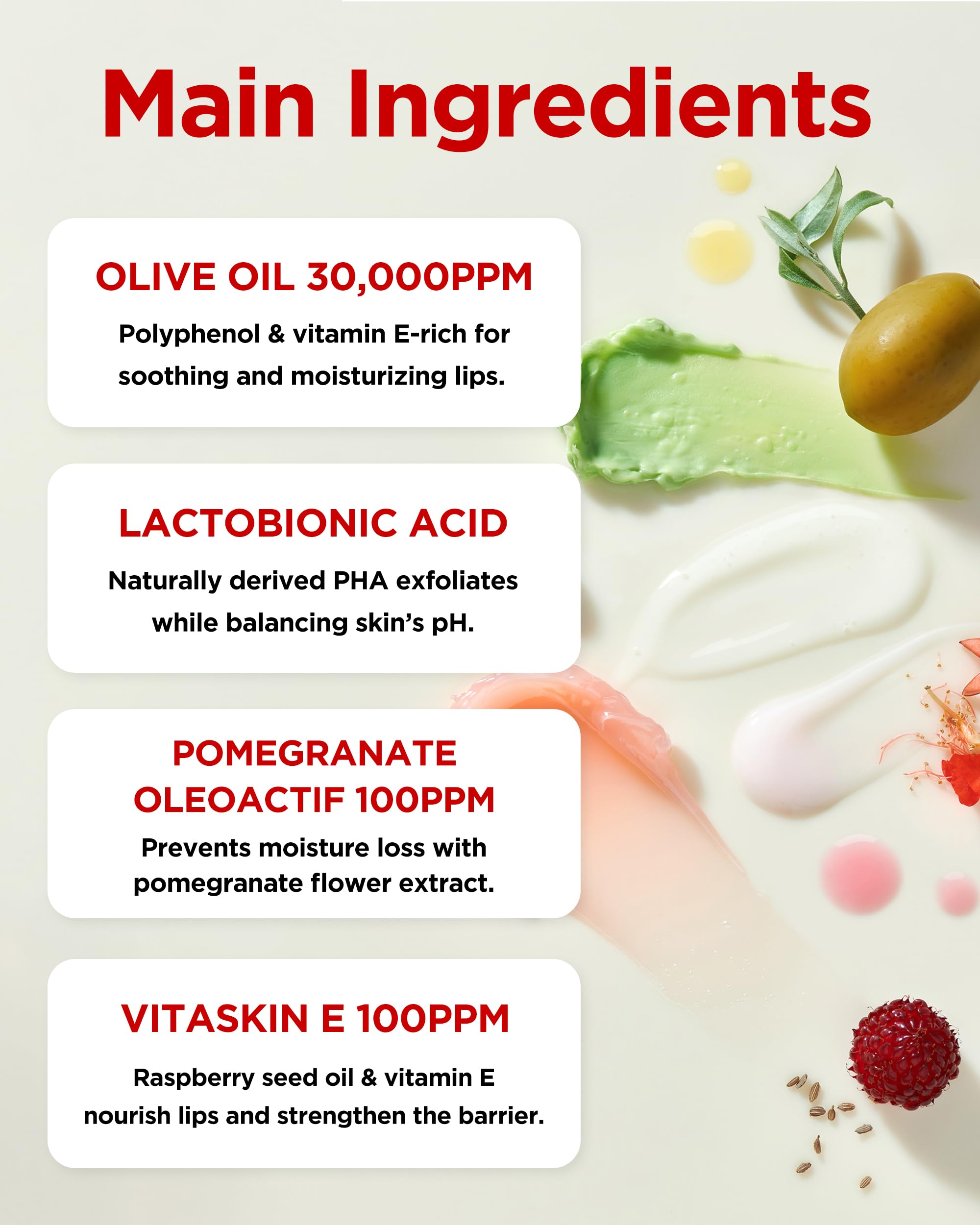 TOCOBO mascarilla labial glaseada Vita aceites vegetales y vitamina E