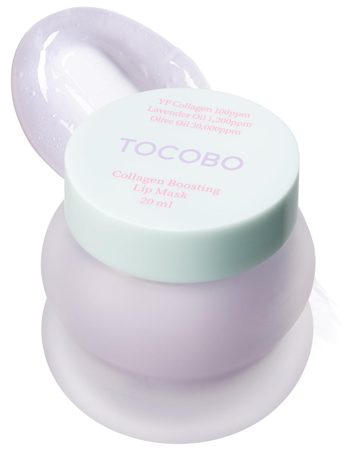 TOCOBO mascarilla labial con colágeno fermentado para despertar labios más suaves