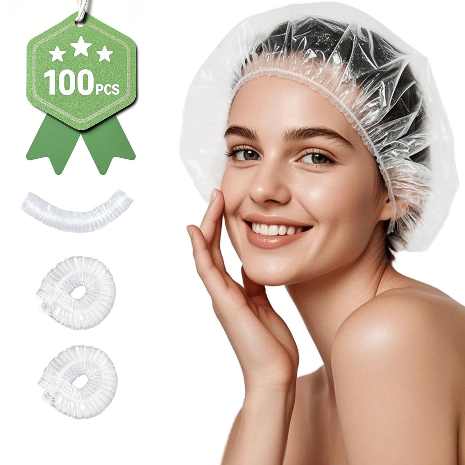 TodHeei spa-ready cap keeps hair clean during beauty routines.