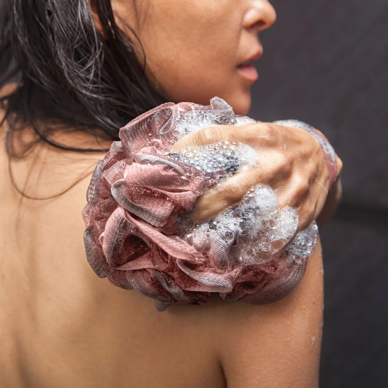 Toem conjunto completo de ducha rosa para una limpieza integral
