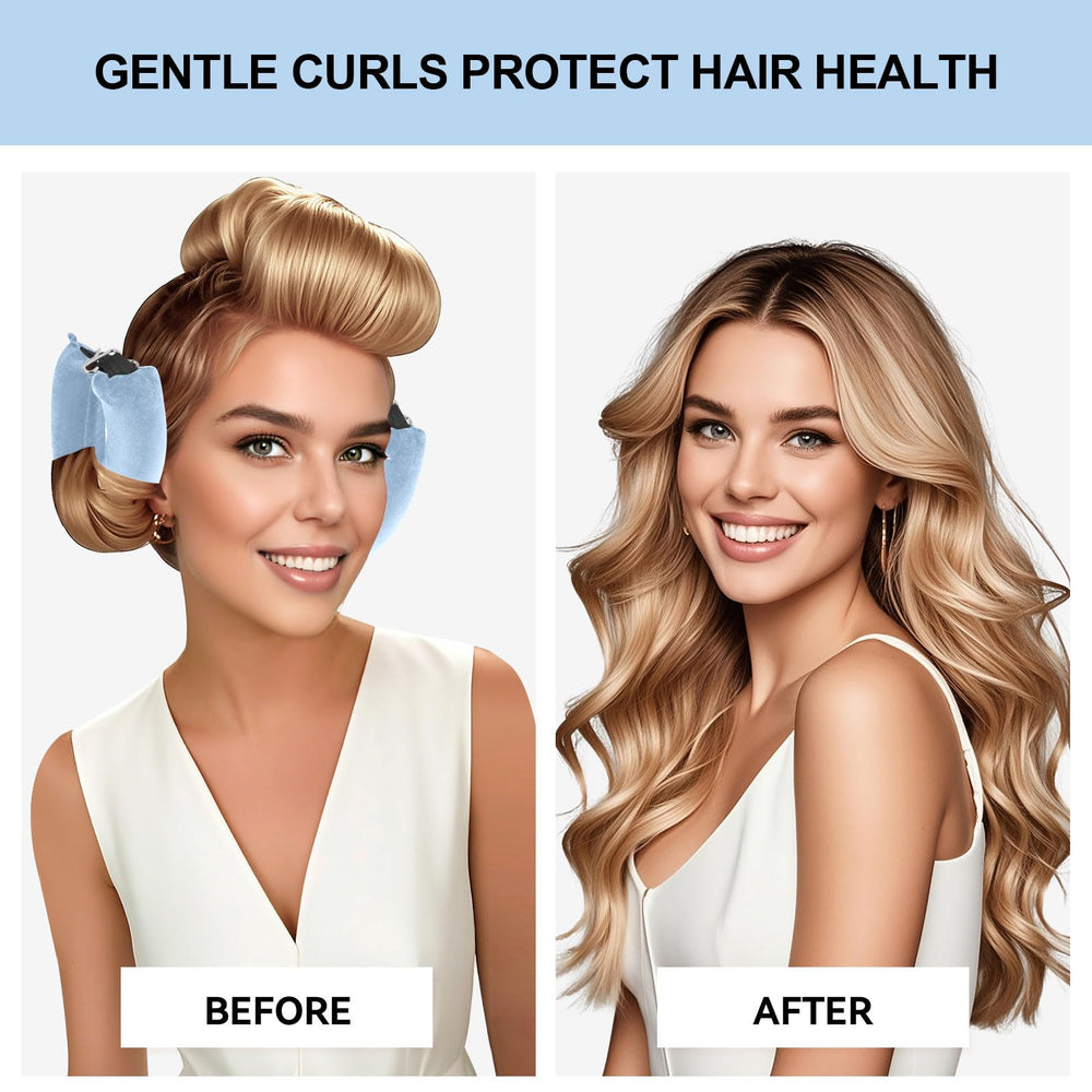 Togayu sleep-friendly hook-and-lock design keeps curlers in place.