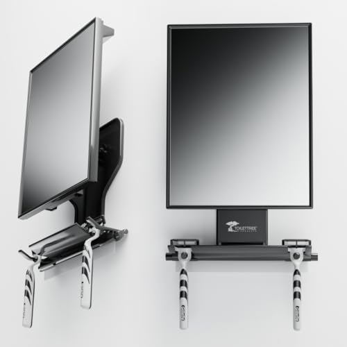 ToiletTree fogless shower mirror water-chamber enables warm-water anti-fog
