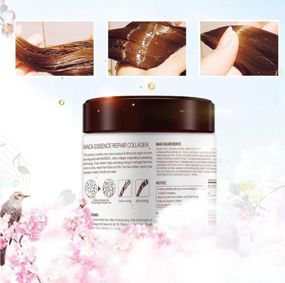 TOLO Deals aplicación suave para distribuir uniformemente la mascarilla en el cabello.