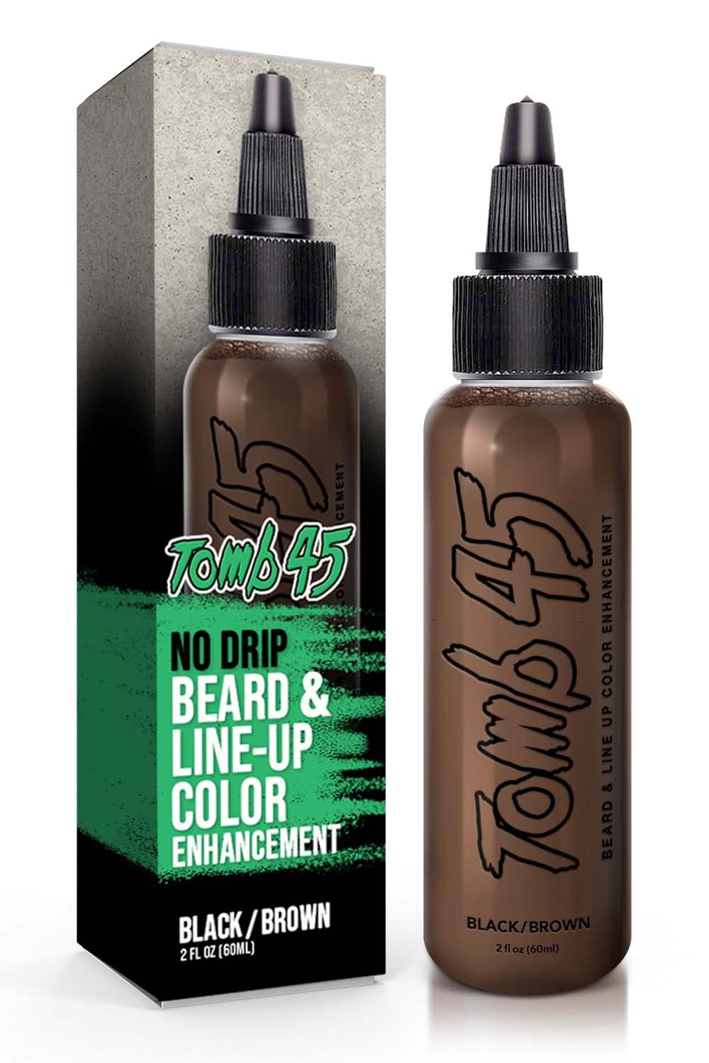 Tomb45 beard lineup with onyx shade for natural, lasting definition