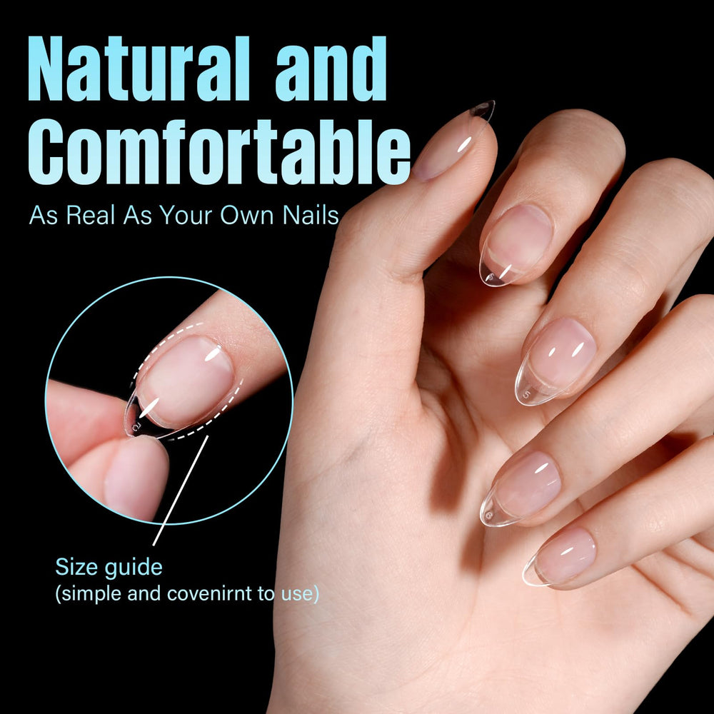 TOMICCA breathable soft acrylic tips ensure comfortable wear.