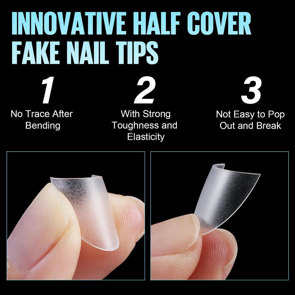TOMICCA thicker front edge provides durable tips resistant to breakage during daily activities.