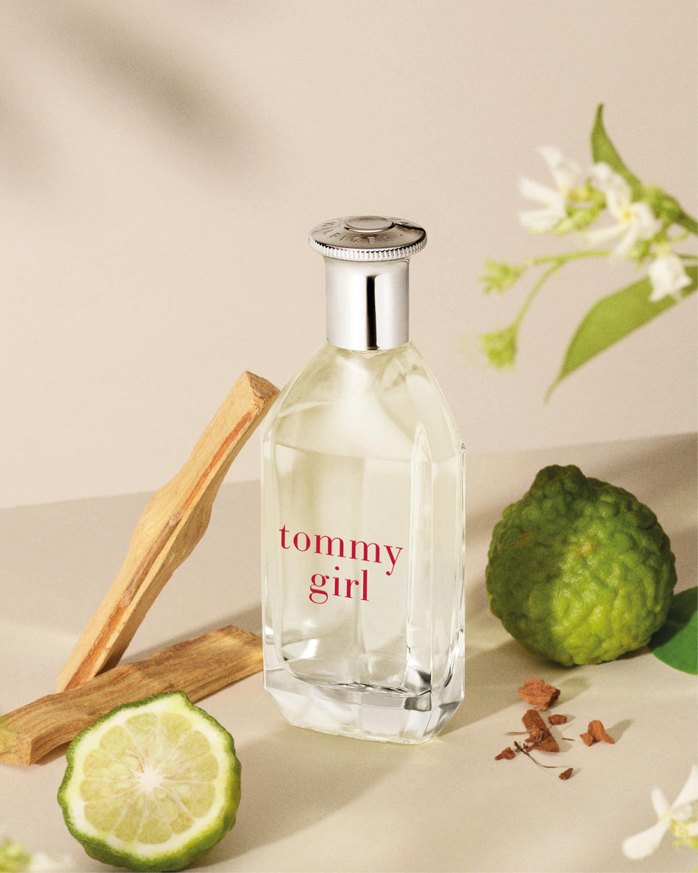 Tommy Hilfiger Tommy Girl EDT ergonomic dispense fits in a bag for on-the-go.