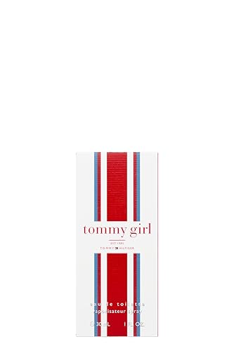 Tommy Girl EDT outer packaging reflects iconic branding and adventure.