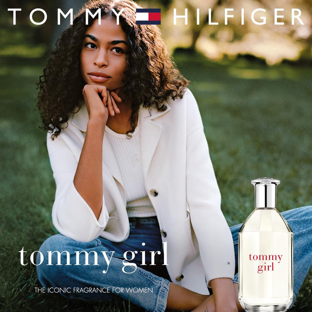 Tommy Hilfiger Tommy Girl EDT packaging detail highlights brand heritage and American style.