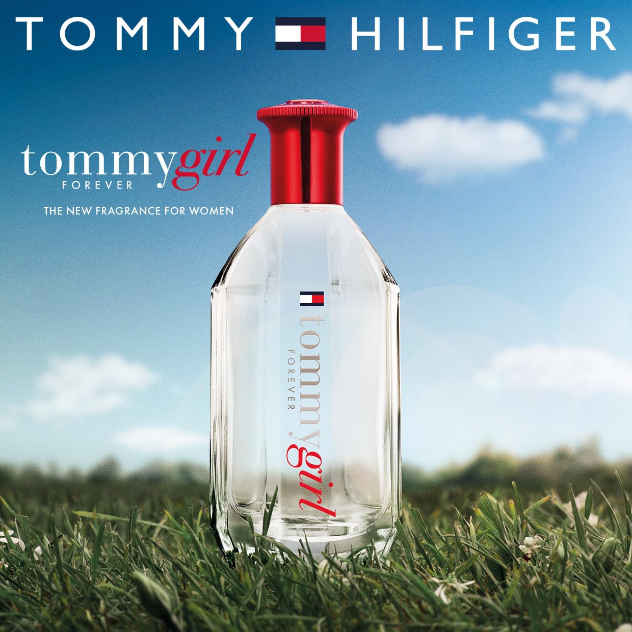 Tommy Hilfiger Tommy Girl Forever back-panel shows notable fragrance notes at a glance.