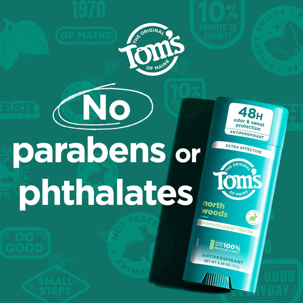 Tom's of Maine North Woods, seguridad dermatológica para uso diario.