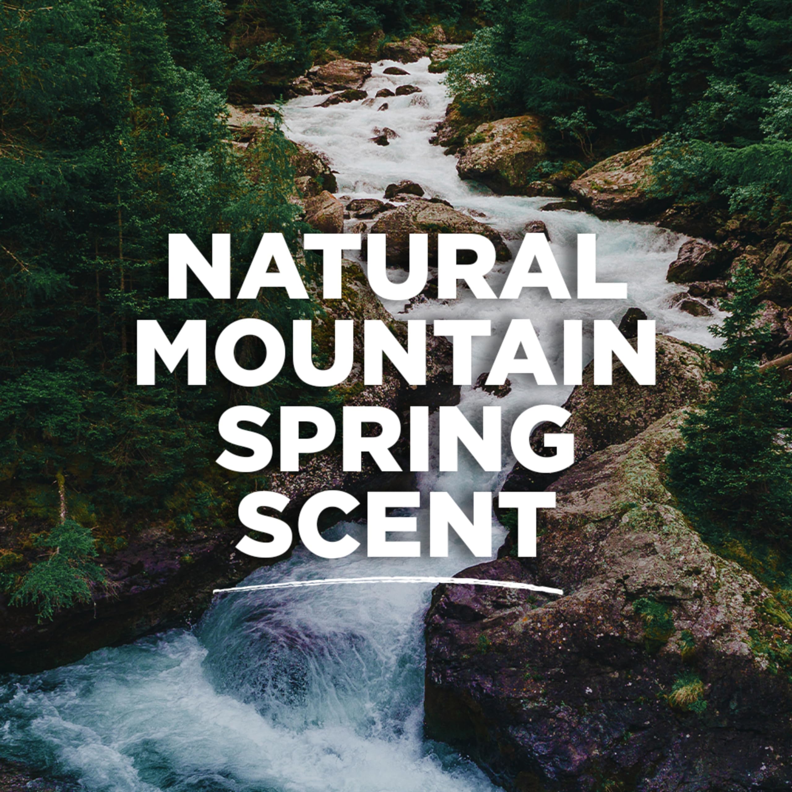 Applying Tom's of Maine aluminum-free deodorant shows smooth glide and fresh scent