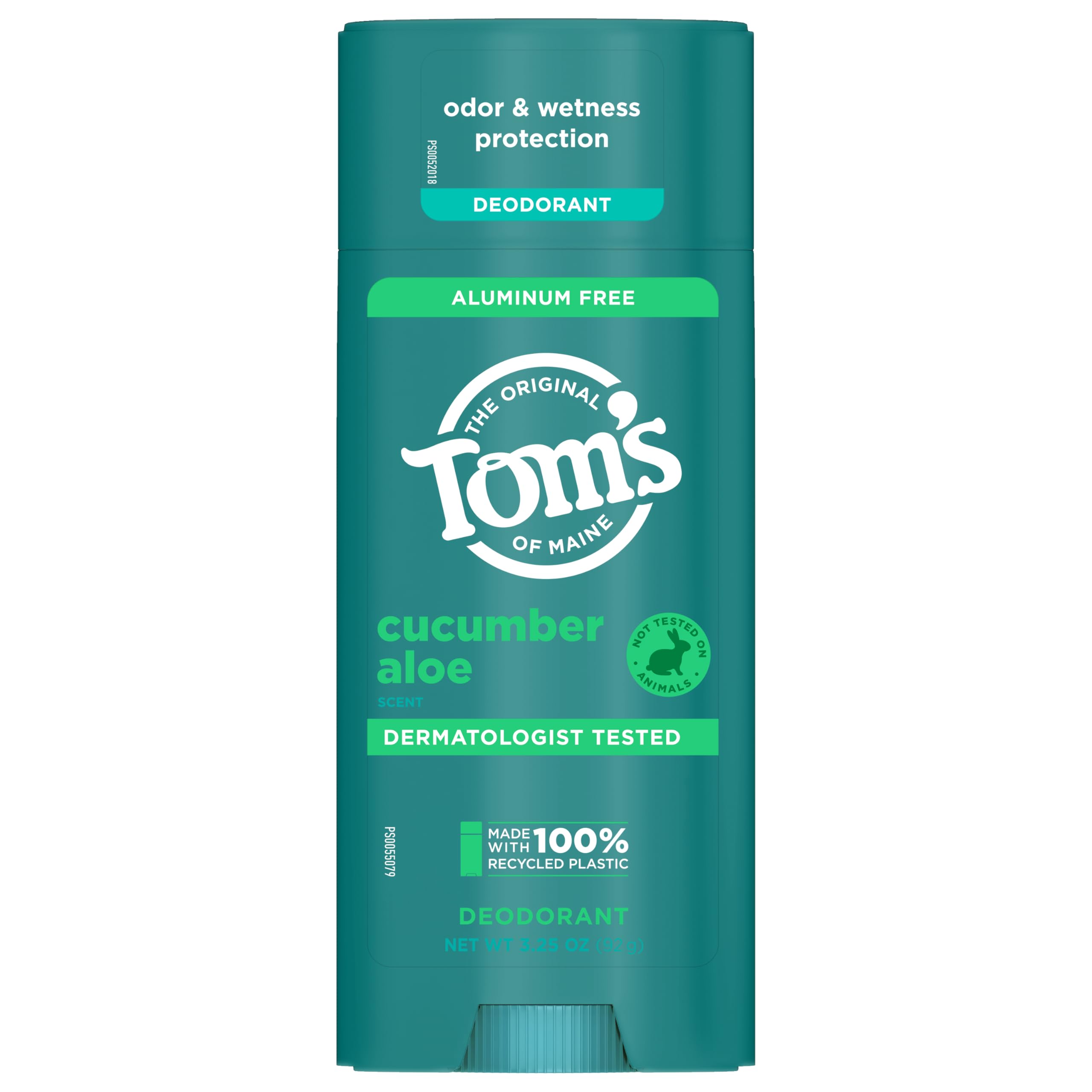 Cruelty-free and dermatologist tested assurance from Tom's of Maine.