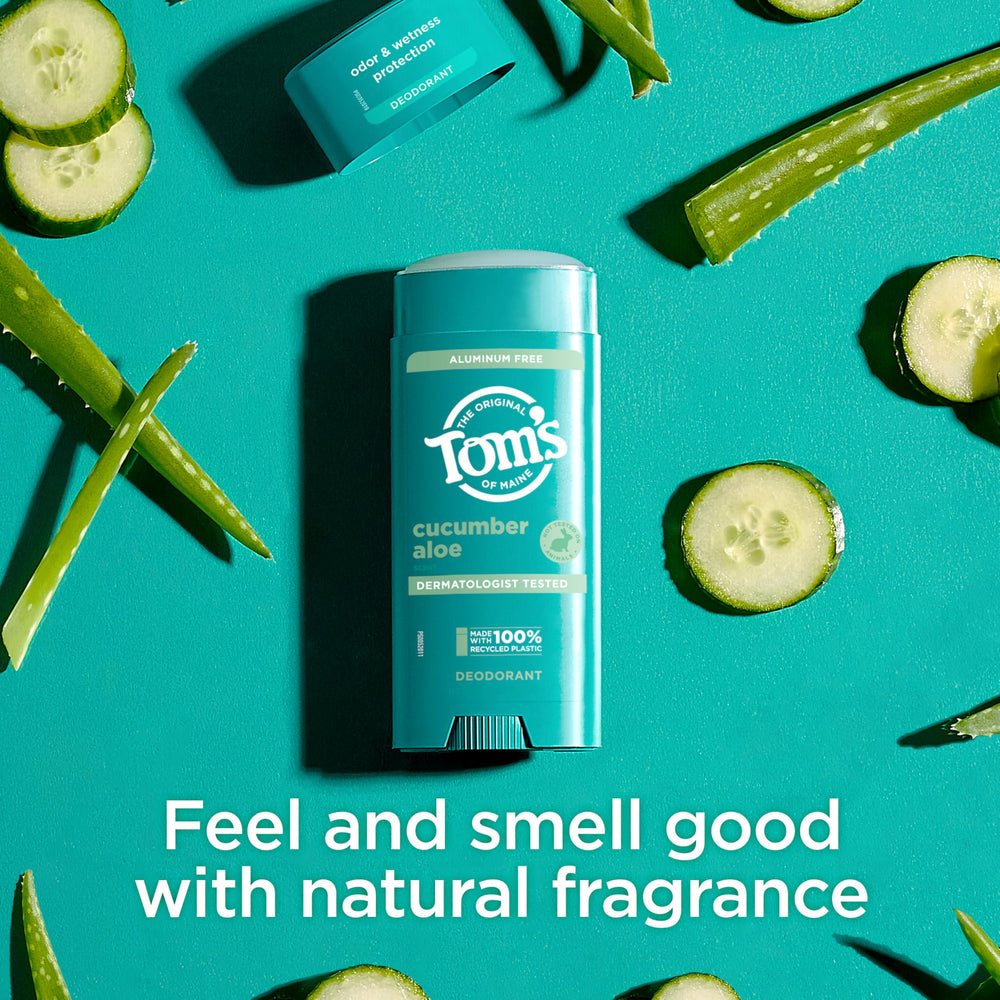 Odor protection and fresh scent with natural ingredients.