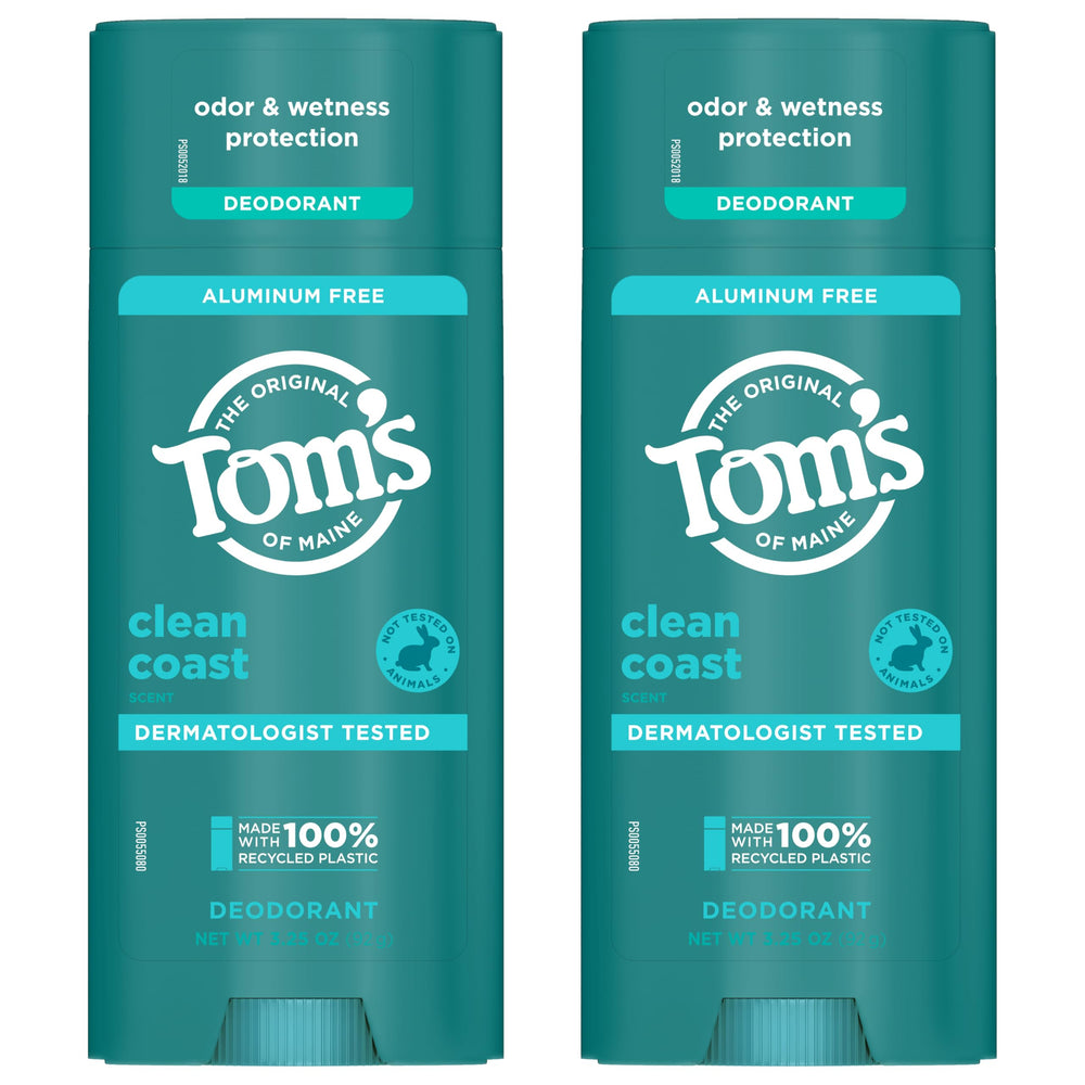 Tom’s of Maine Costa Limpia: paquete de dos unidades para llevar
