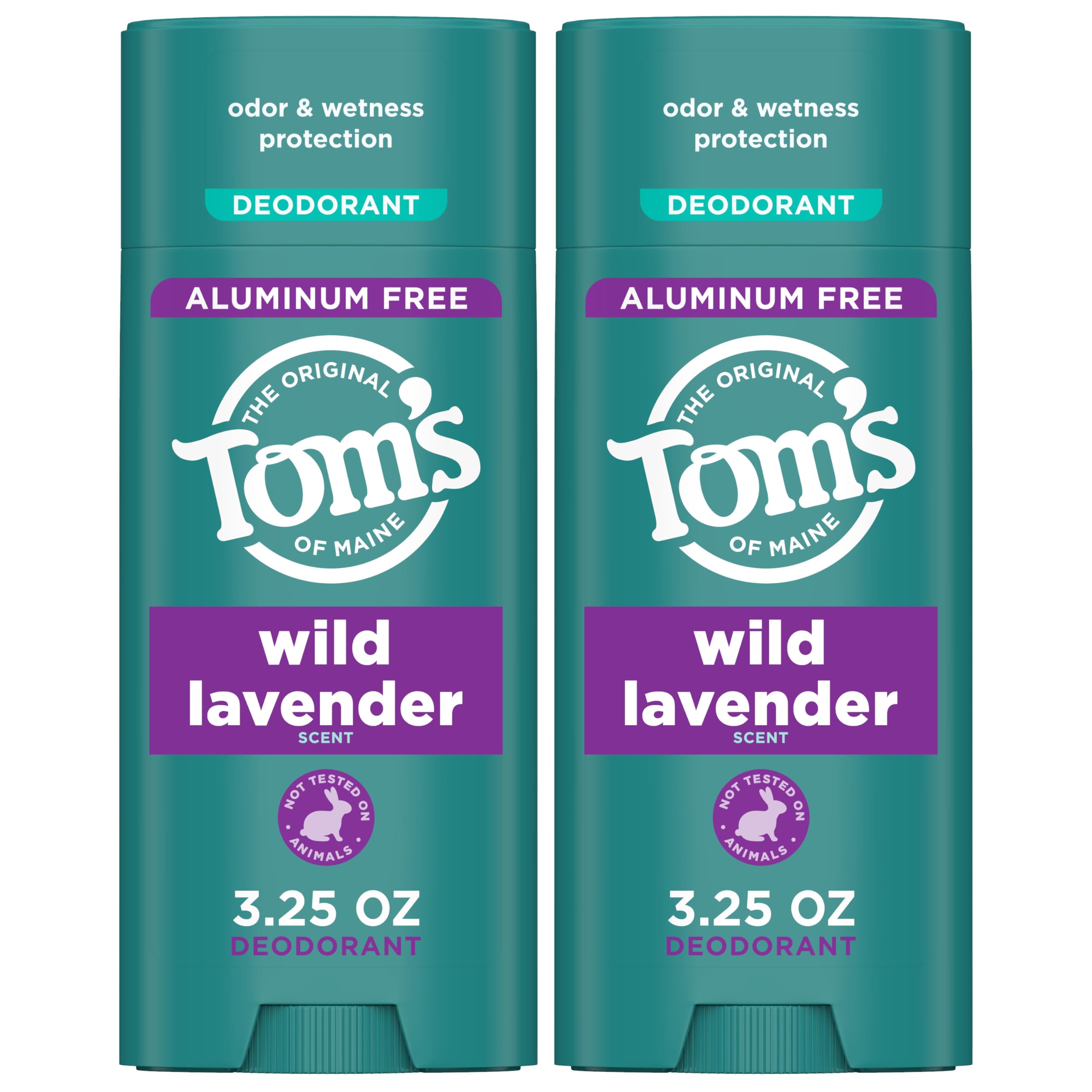 Tom’s of Maine Desodorante Lavanda, palo: aplicación suave para uso diario y olor fresco.