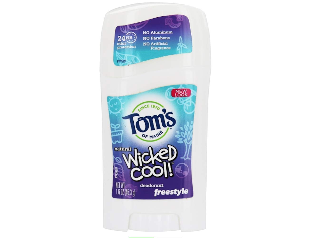Tom's of Maine Desodorante para Niños, aplicación en la piel, sensación suave