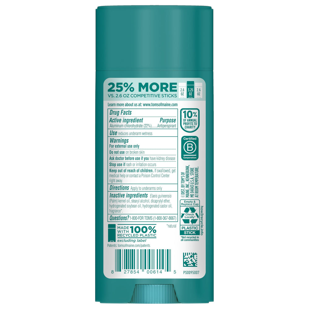 Unisex antiperspirant suitable for everyday active routines.