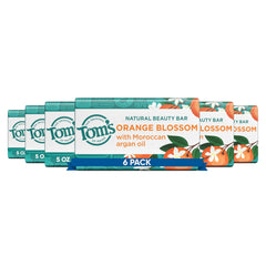 Tom's of Maine Orange Blossom bar pack for everyday cleansing.