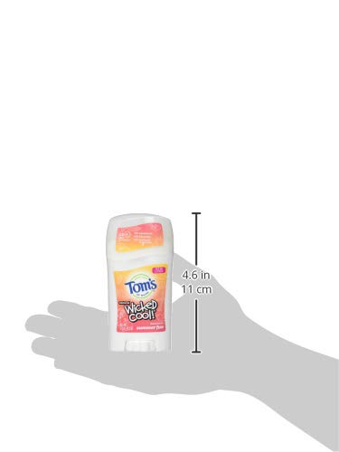 Summer Fun scent detail on Tom's of Maine Wicked Cool deodorant for kids