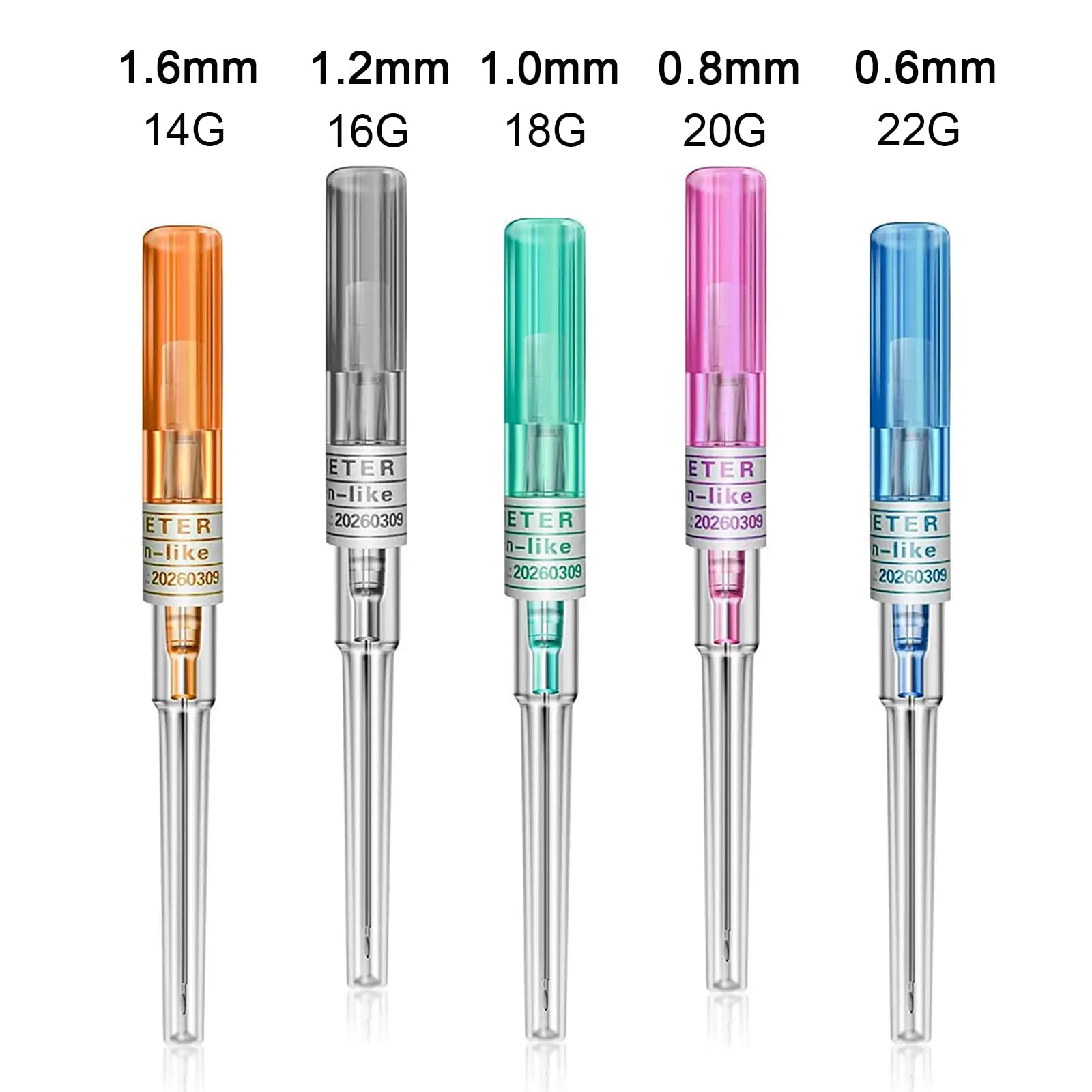 TONBAO 316L stainless steel catheter needles offering durability for piercing kits.