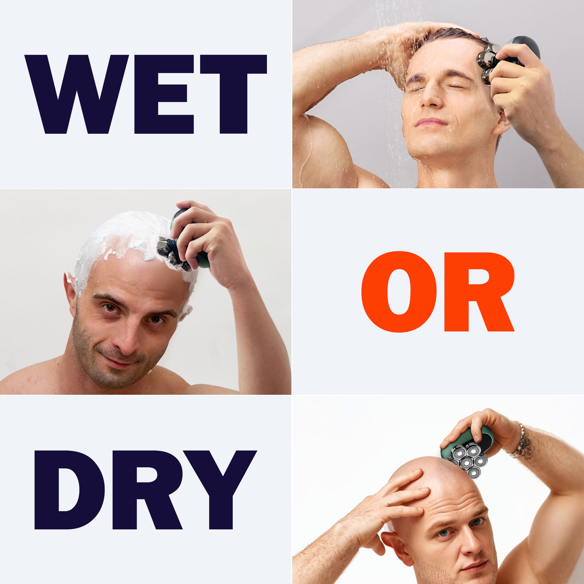 Toncoke wet and dry shaving in the shower for quick grooming.
