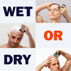 Toncoke wet and dry shaving in the shower for quick grooming.